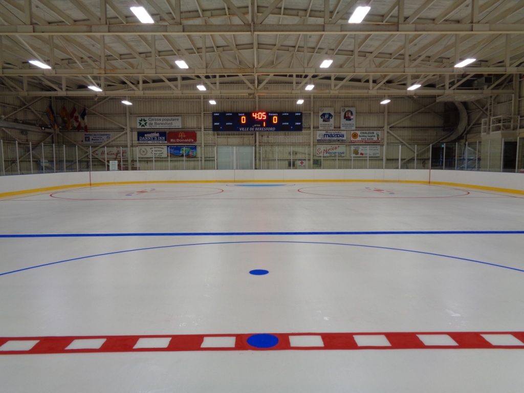 Beresford Arena - Réal-Boudreau Centre - Ville de Beresford  Town of  Beresford